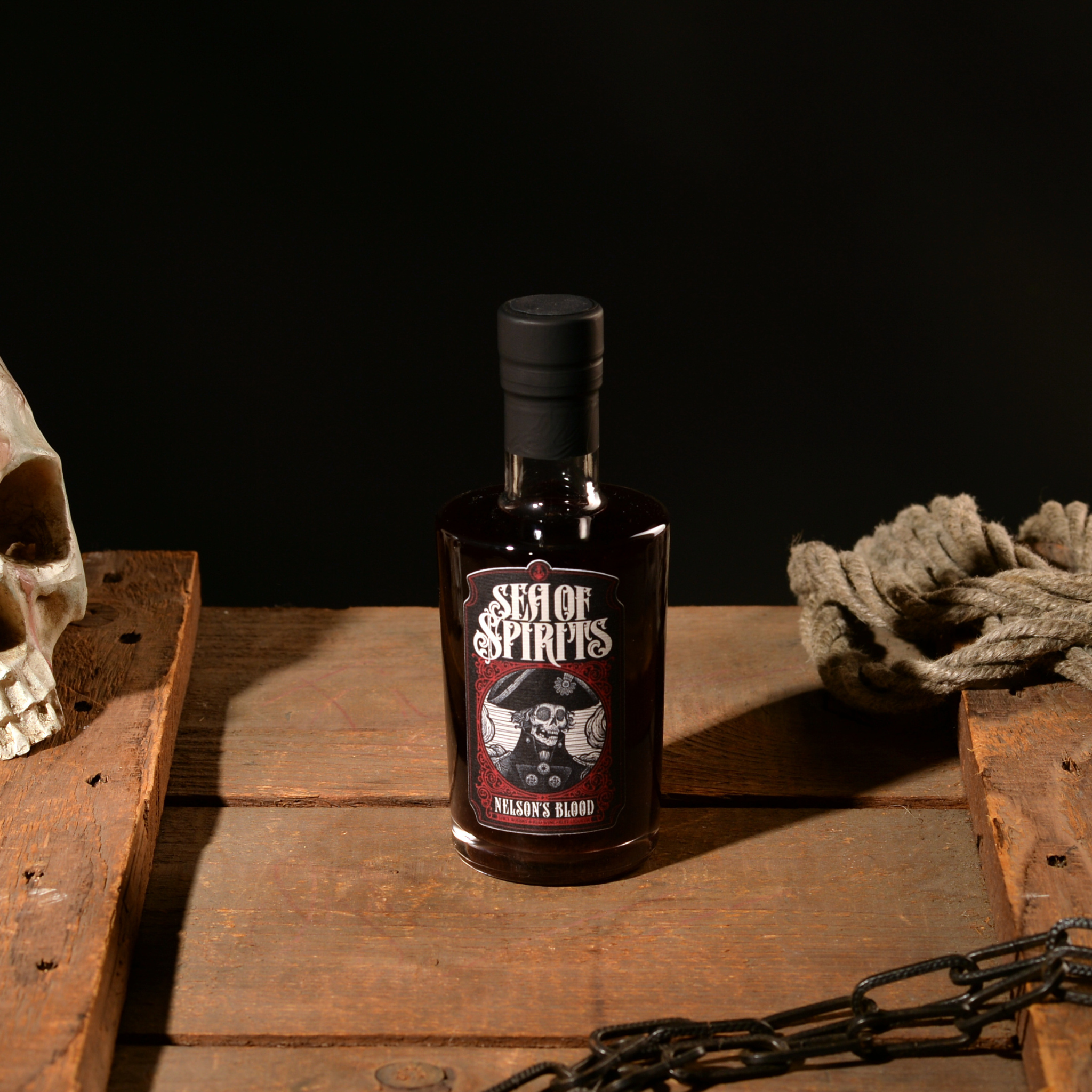 Nelson's Blood – Scharfer Whisky-Rotwein-Fruchtlikör